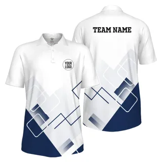 Picklewin Custom Logo For Sport Team Uniform UV Protection Men Polo Shirt 