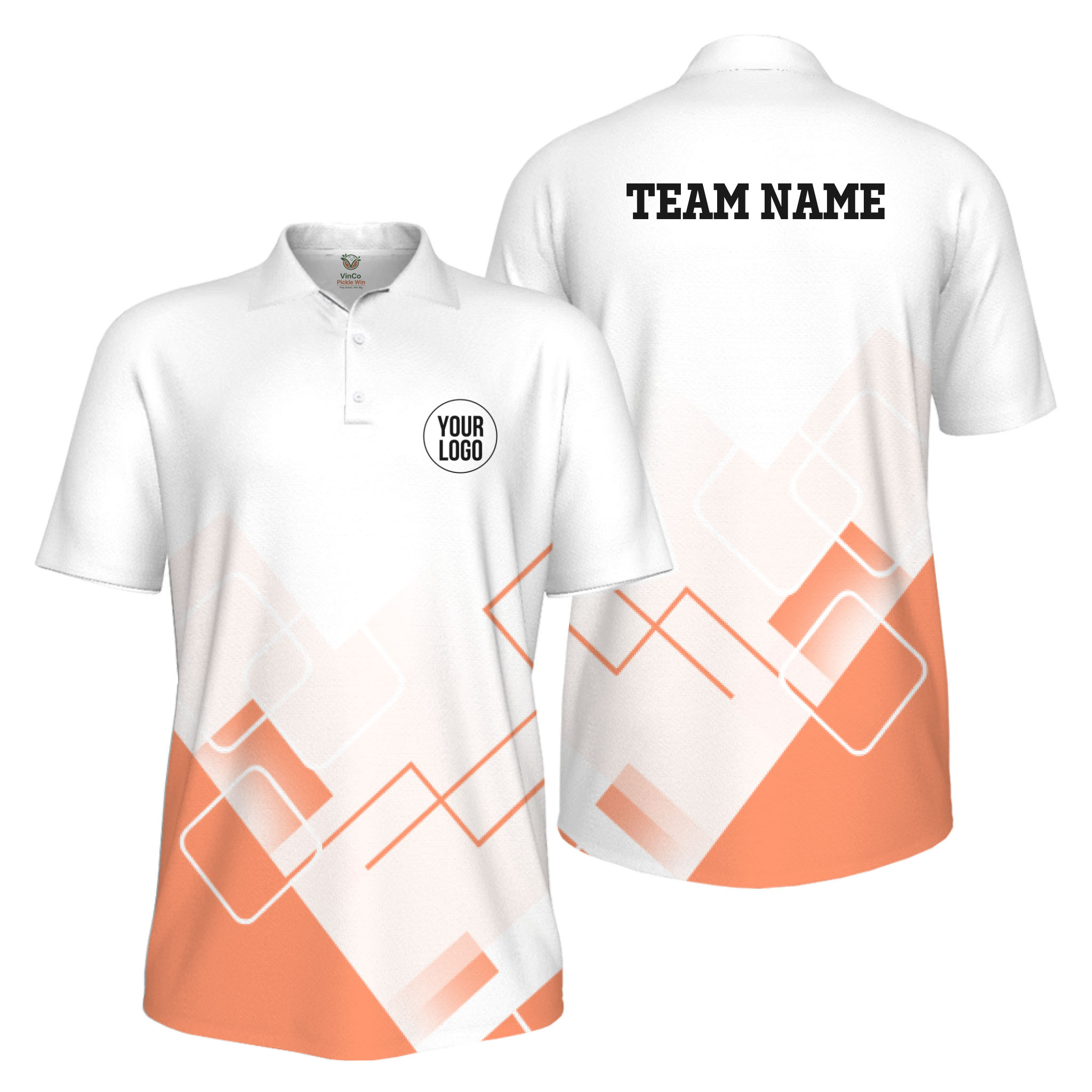 Picklewin Custom Logo For Sport Team Uniform UV Protection Men Polo Shirt 