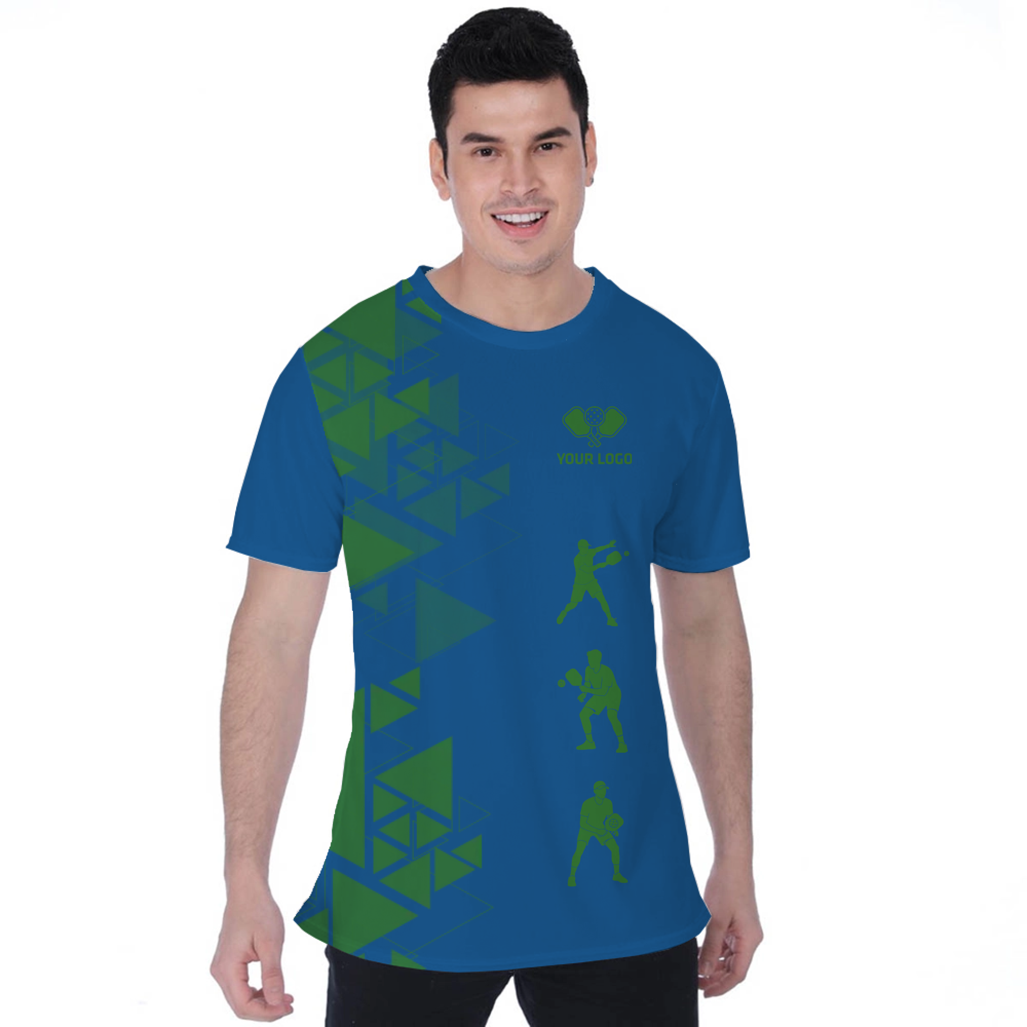 Picklewin Custom Logo Life Is A Game Pickleball Men T-shirt