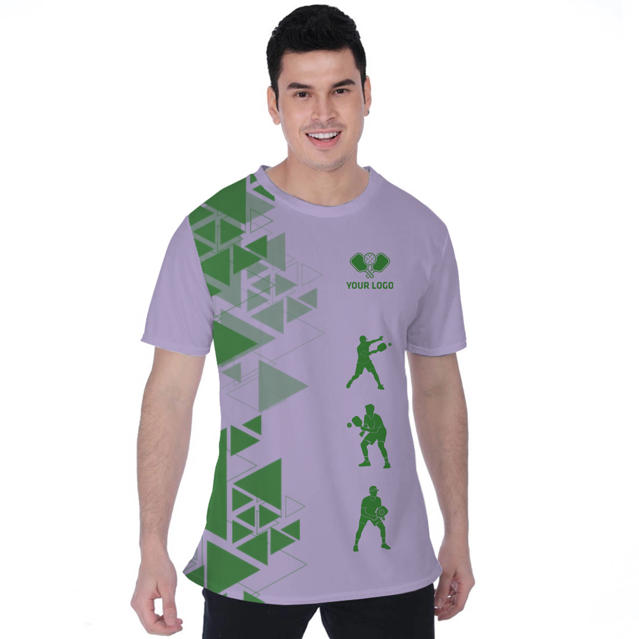 Picklewin Custom Logo Life Is A Game Pickleball Men T-shirt