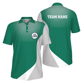 Picklewin Custom Logo Sporty UV Protection Polo Shirt For Men  – alternate