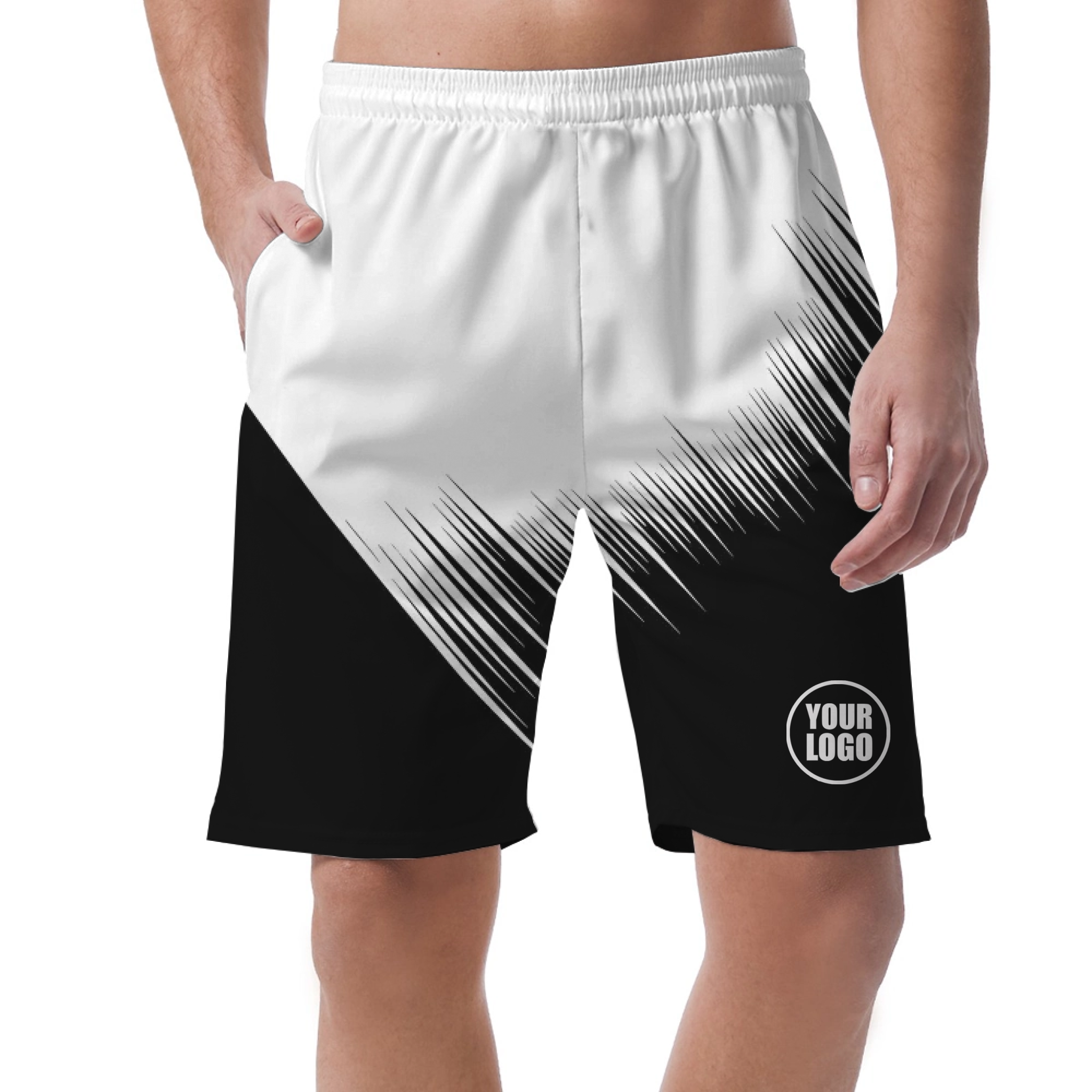 Picklewin Custom Logo Vibrant Men's Short Pants