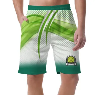 Picklewin Custom Name Active Pickleball Men's Short Pants 
