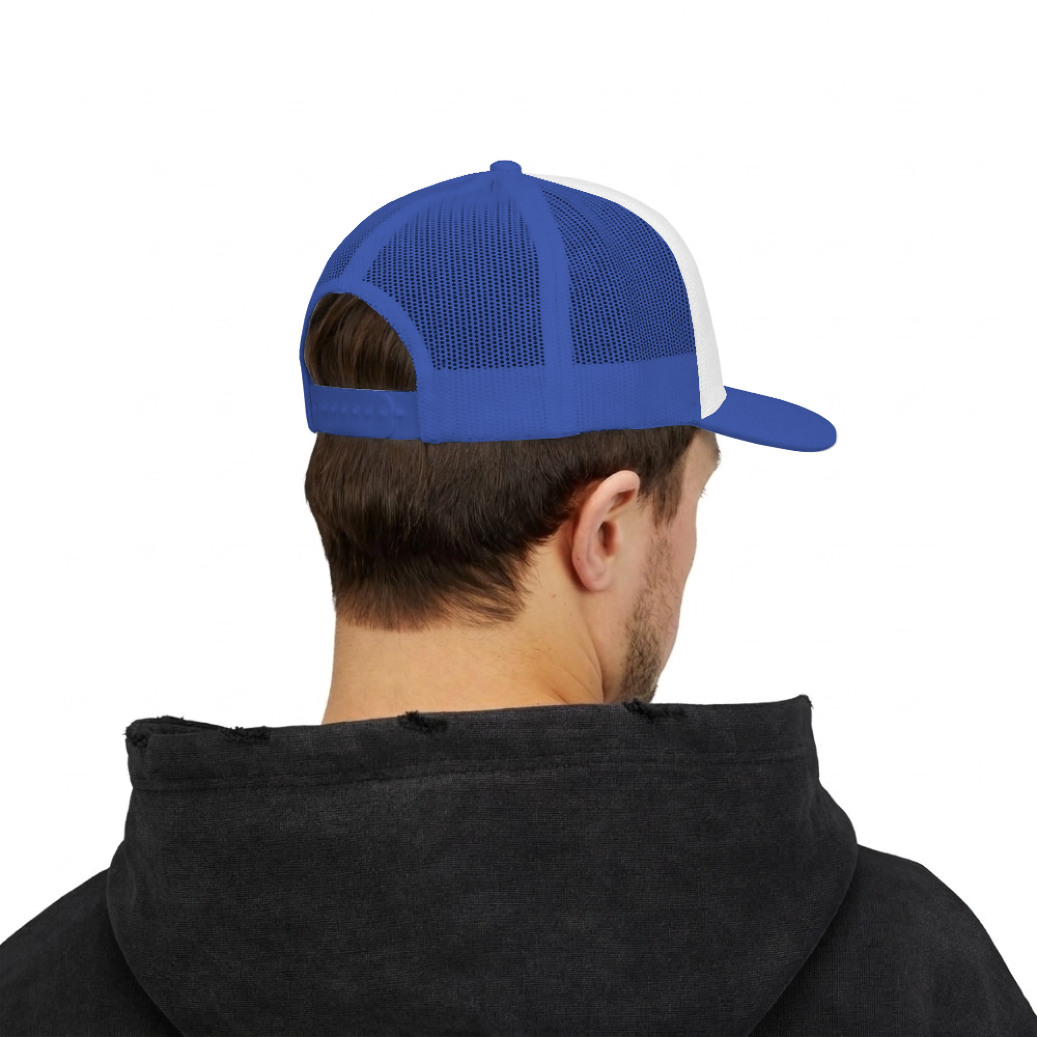 Picklewin Patriotic Custom Name Pickleball Men Trucker Cap  - alternate