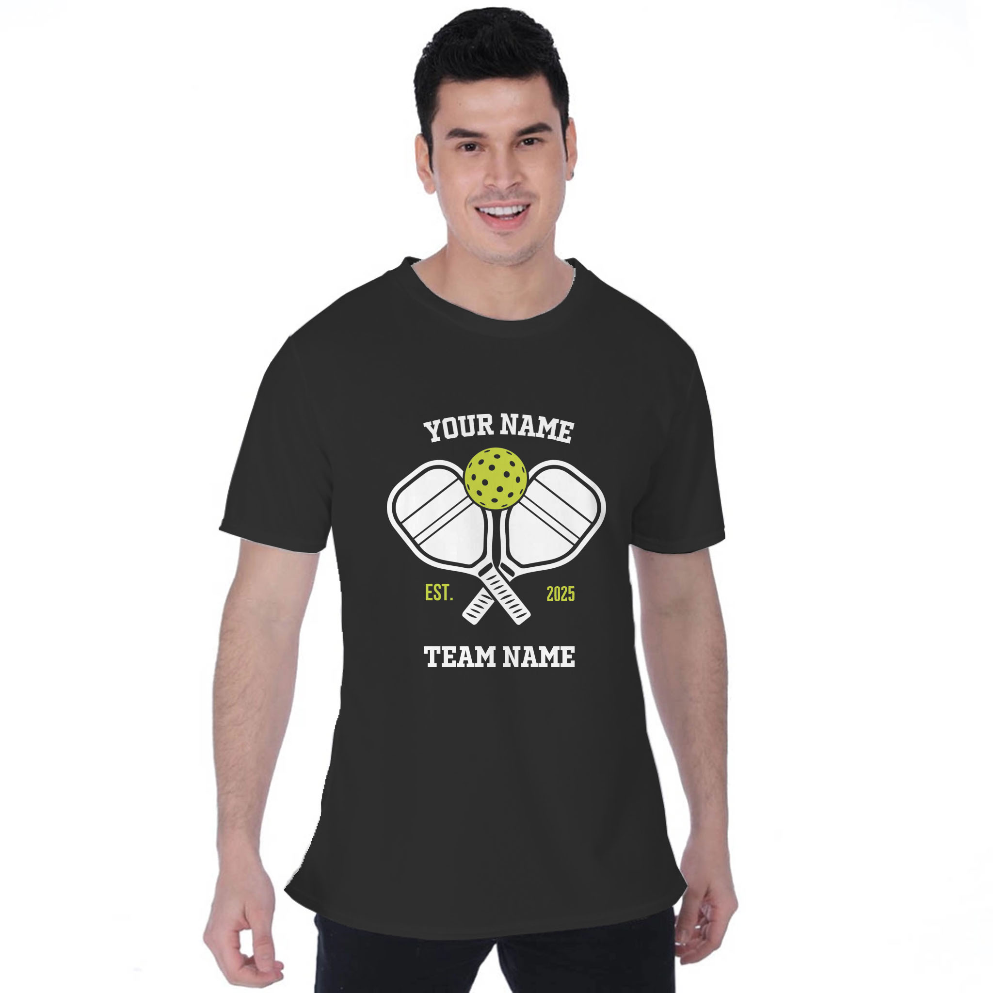 Picklewin Custom Name Pickleball Moisture-wicking T-shirt Men