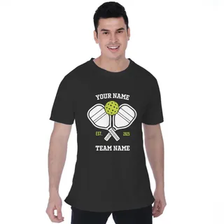 Picklewin Custom Name Pickleball Moisture-wicking T-shirt Men