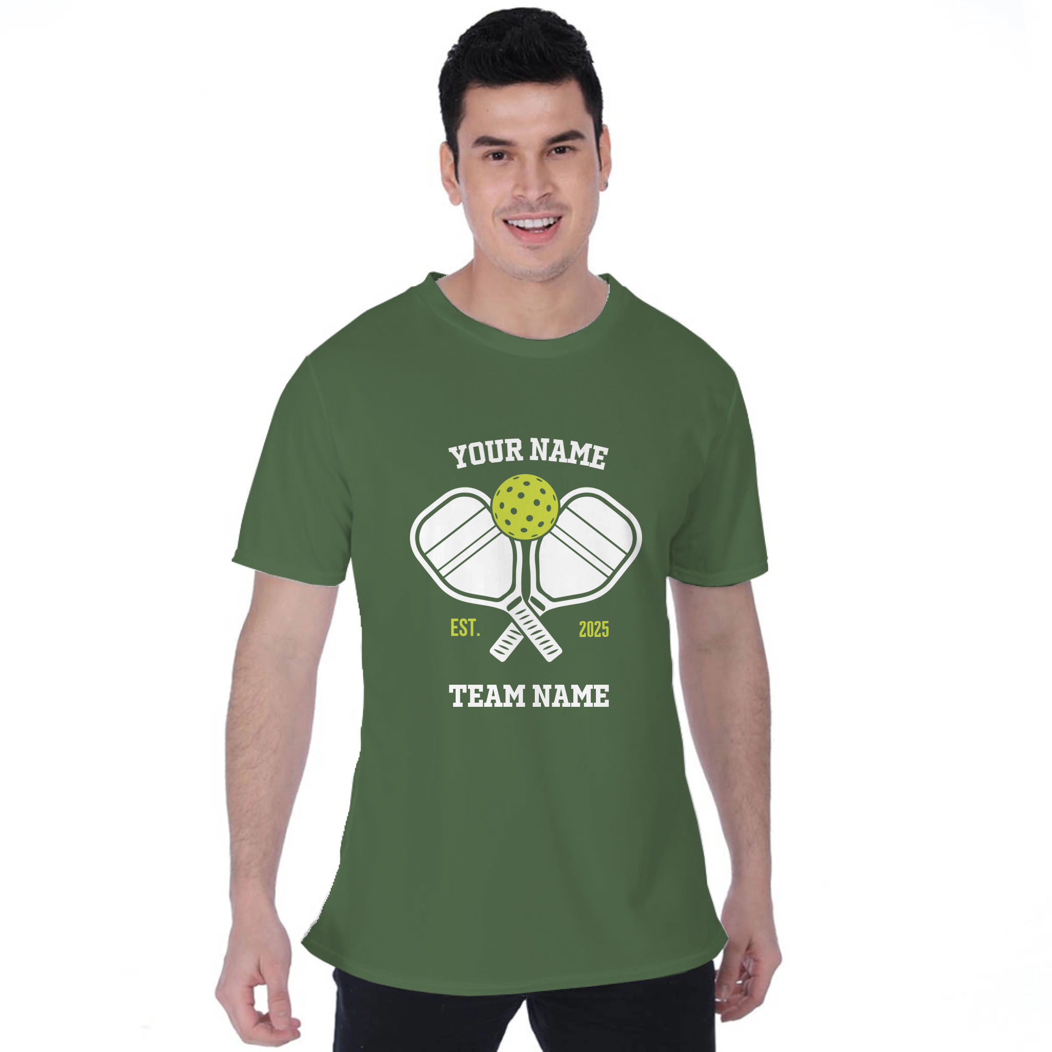 Picklewin Custom Name Pickleball Moisture-wicking T-shirt Men