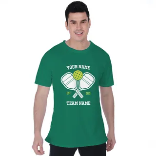 Picklewin Custom Name Pickleball Moisture-wicking T-shirt Men – alternate