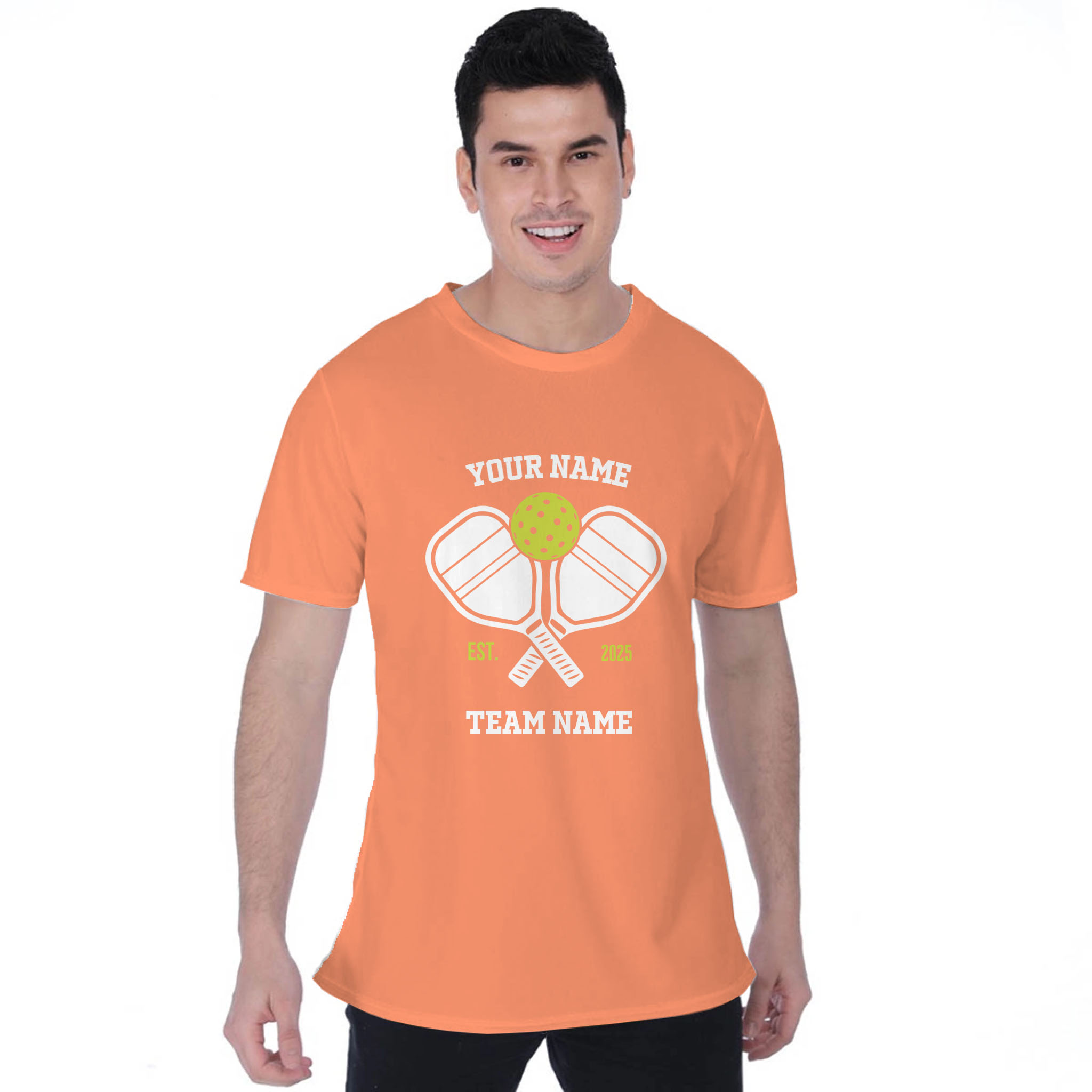 Picklewin Custom Name Pickleball Moisture-wicking T-shirt Men
