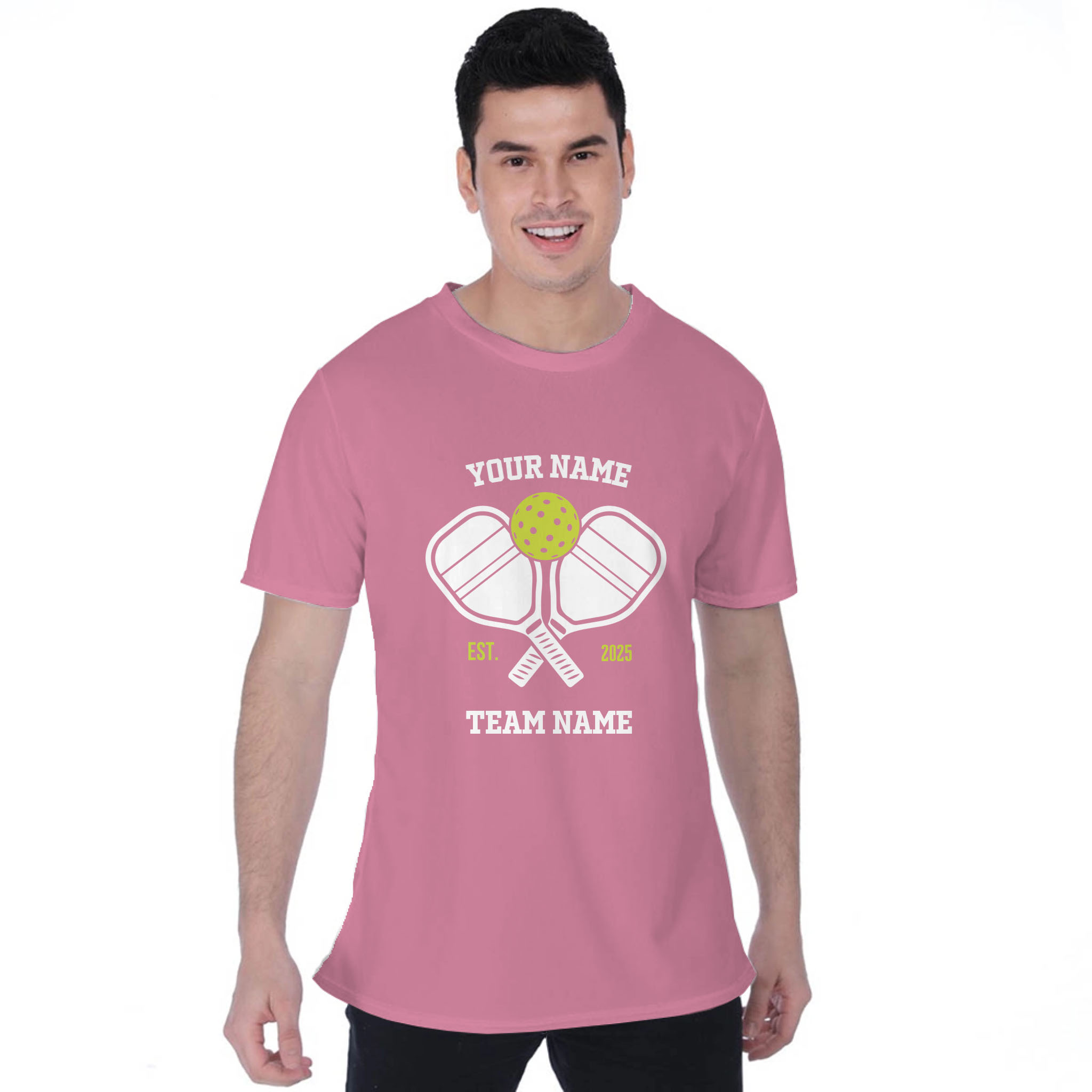 Picklewin Custom Name Pickleball Moisture-wicking T-shirt Men