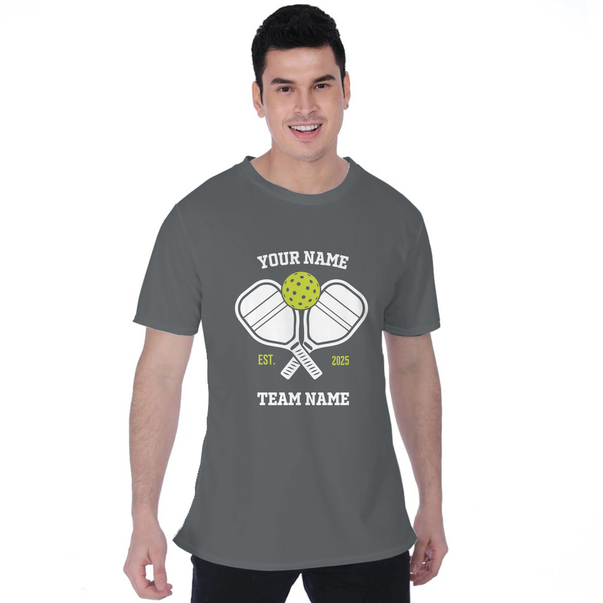 Picklewin Custom Name Pickleball Moisture-wicking T-shirt Men