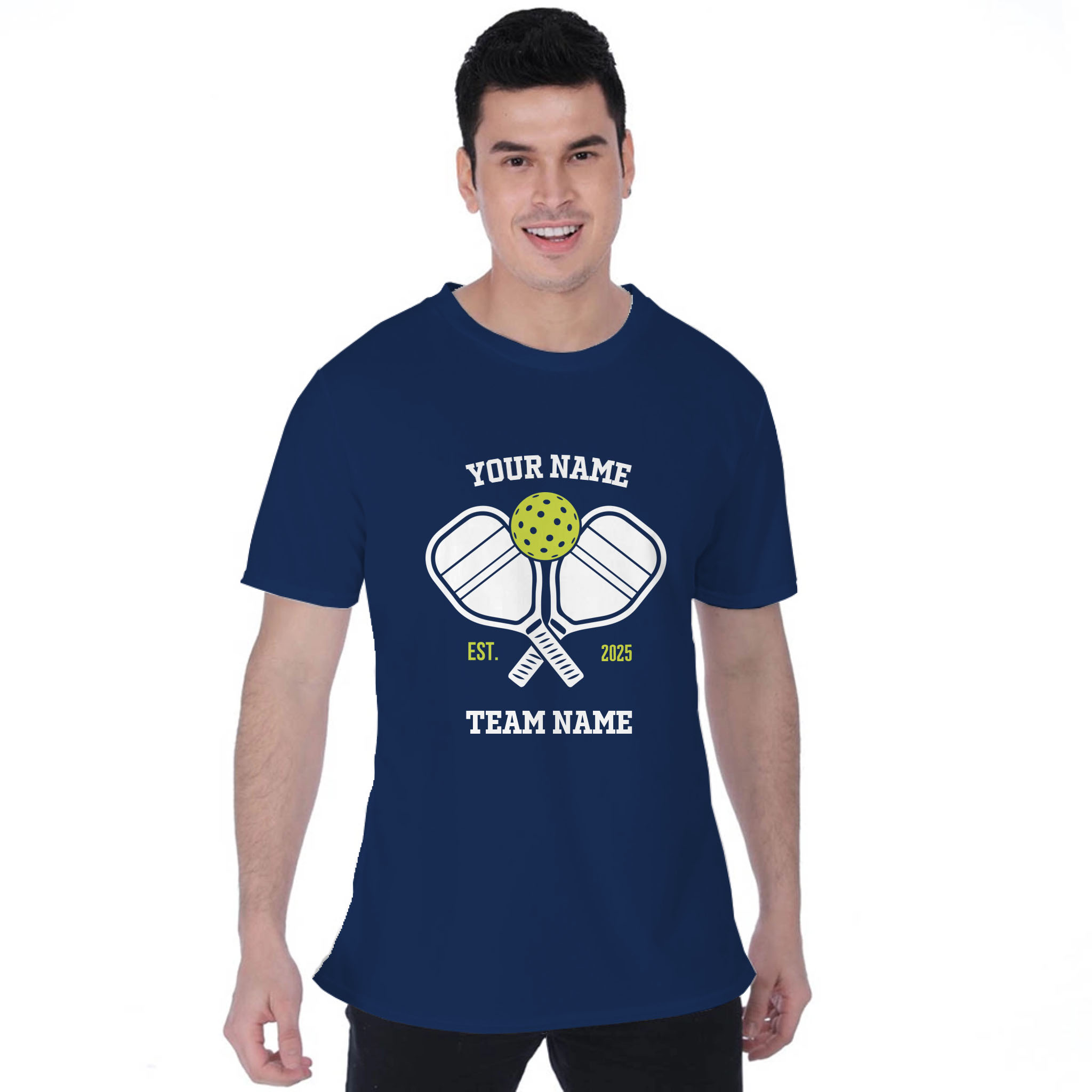 Picklewin Custom Name Pickleball Moisture-wicking T-shirt Men