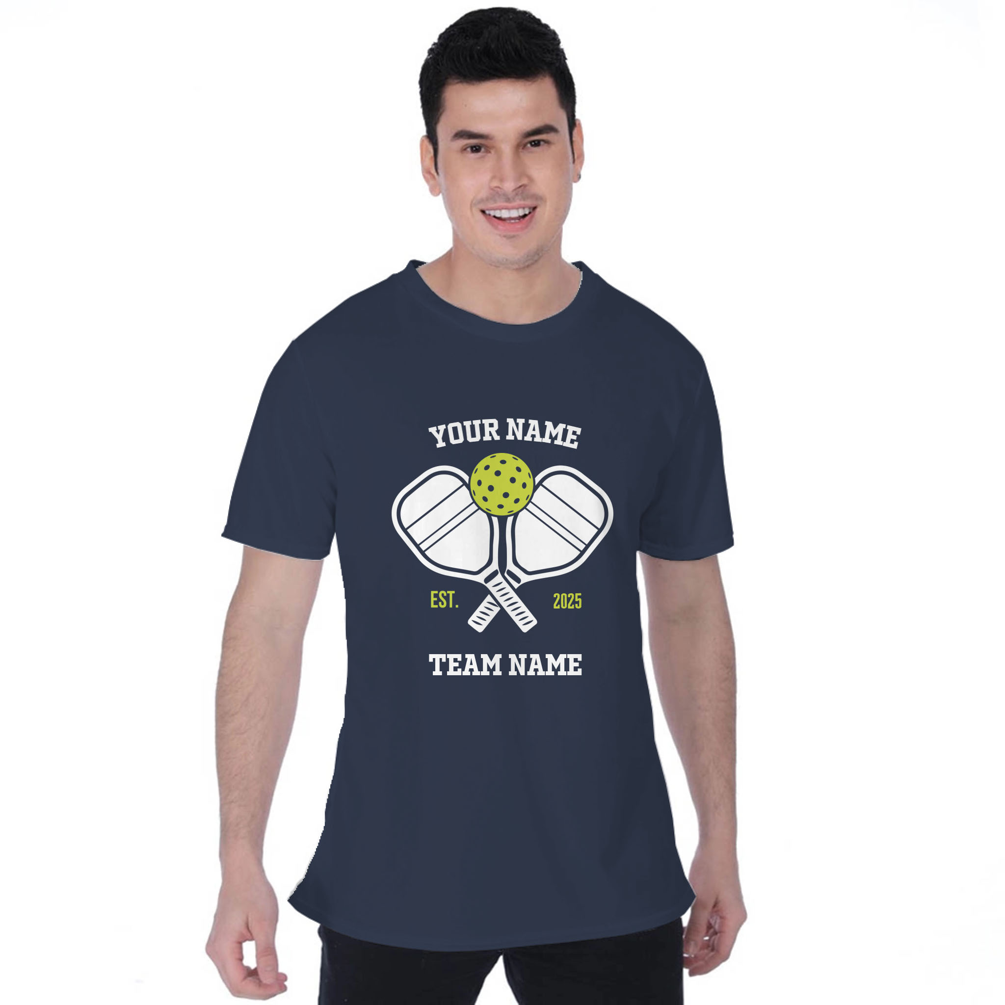 Picklewin Custom Name Pickleball Moisture-wicking T-shirt Men
