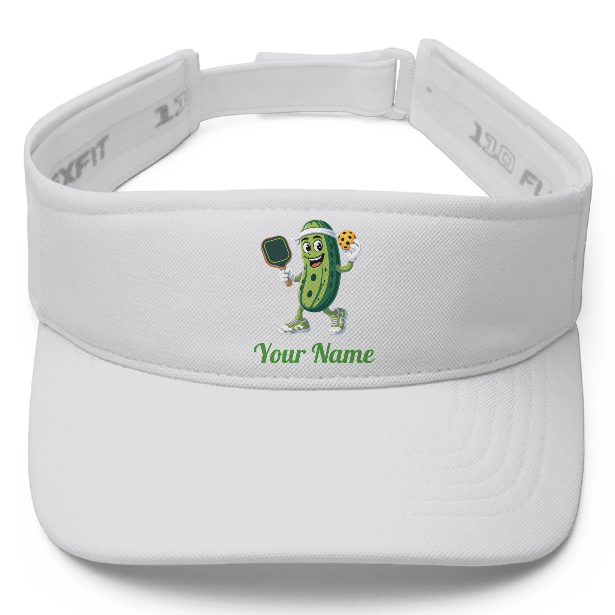 Picklewin Custom Name Pickleball Visor Live Preview