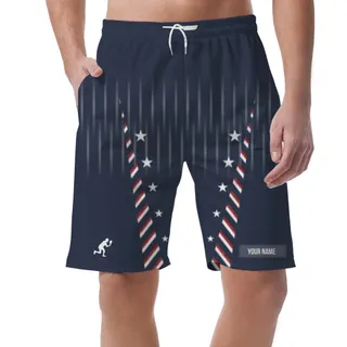 Picklewin Custom Name Sporty Men's Short Pants 