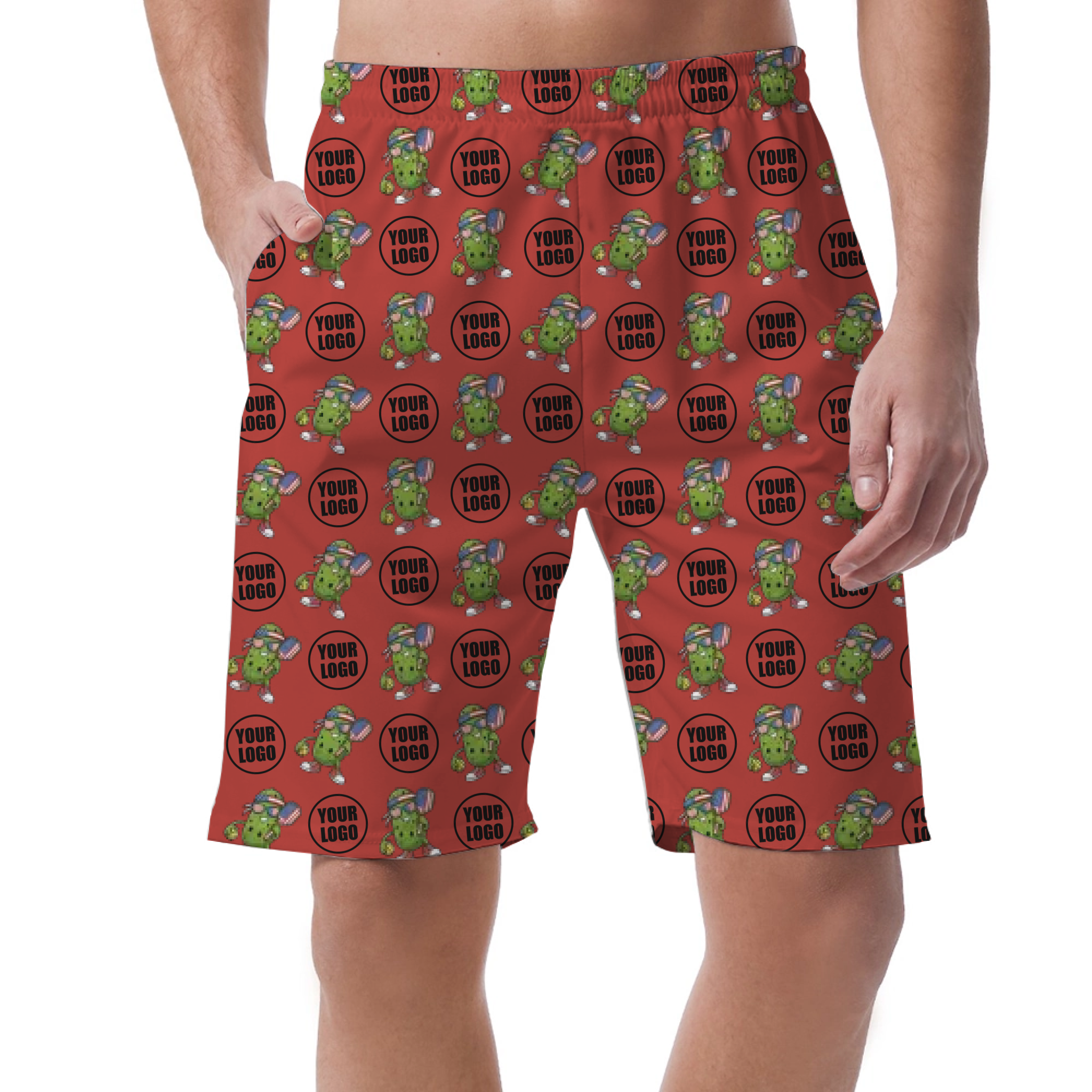 Picklewin Custom Patriotic Pickleball Short Pants For Men