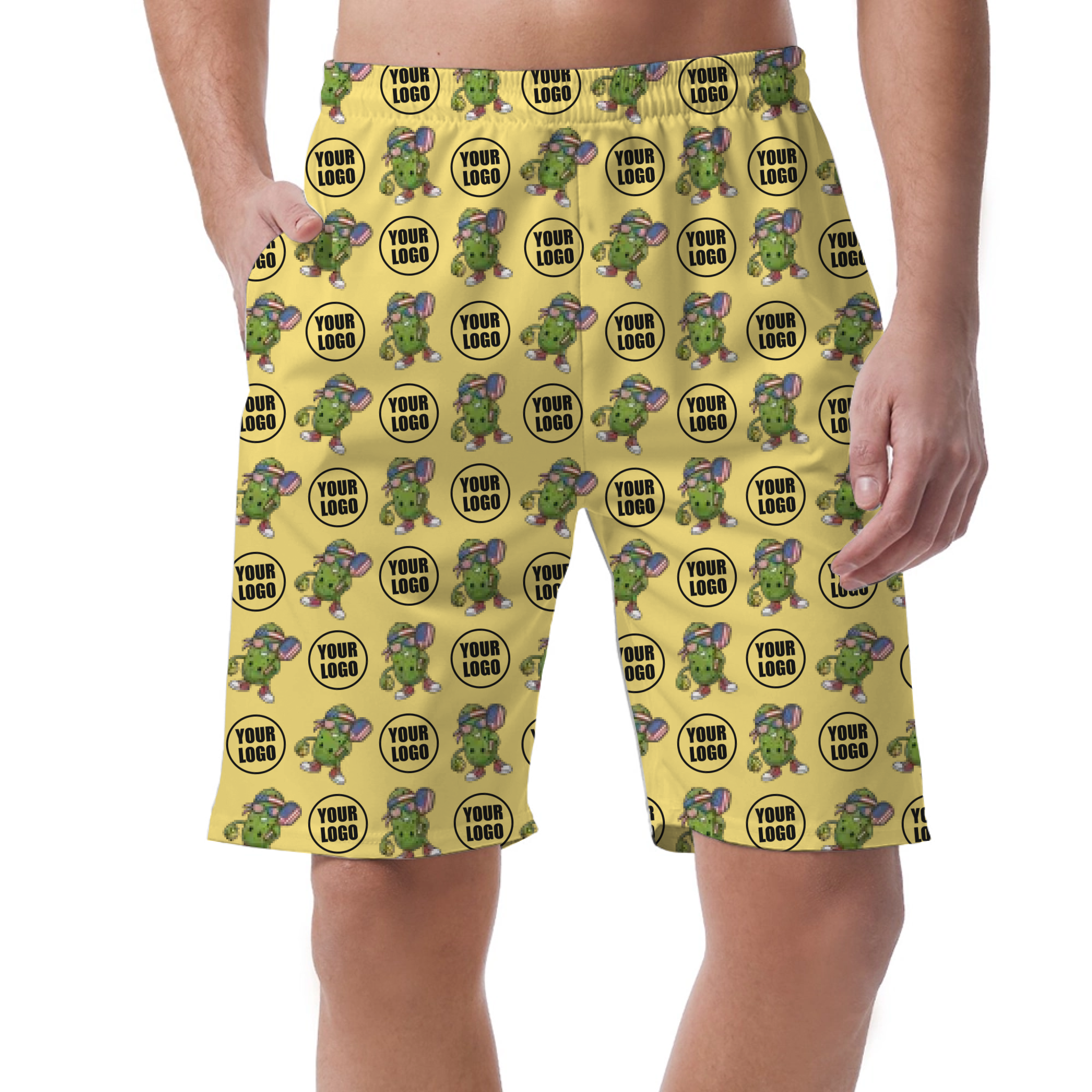 Picklewin Custom Patriotic Pickleball Short Pants For Men
