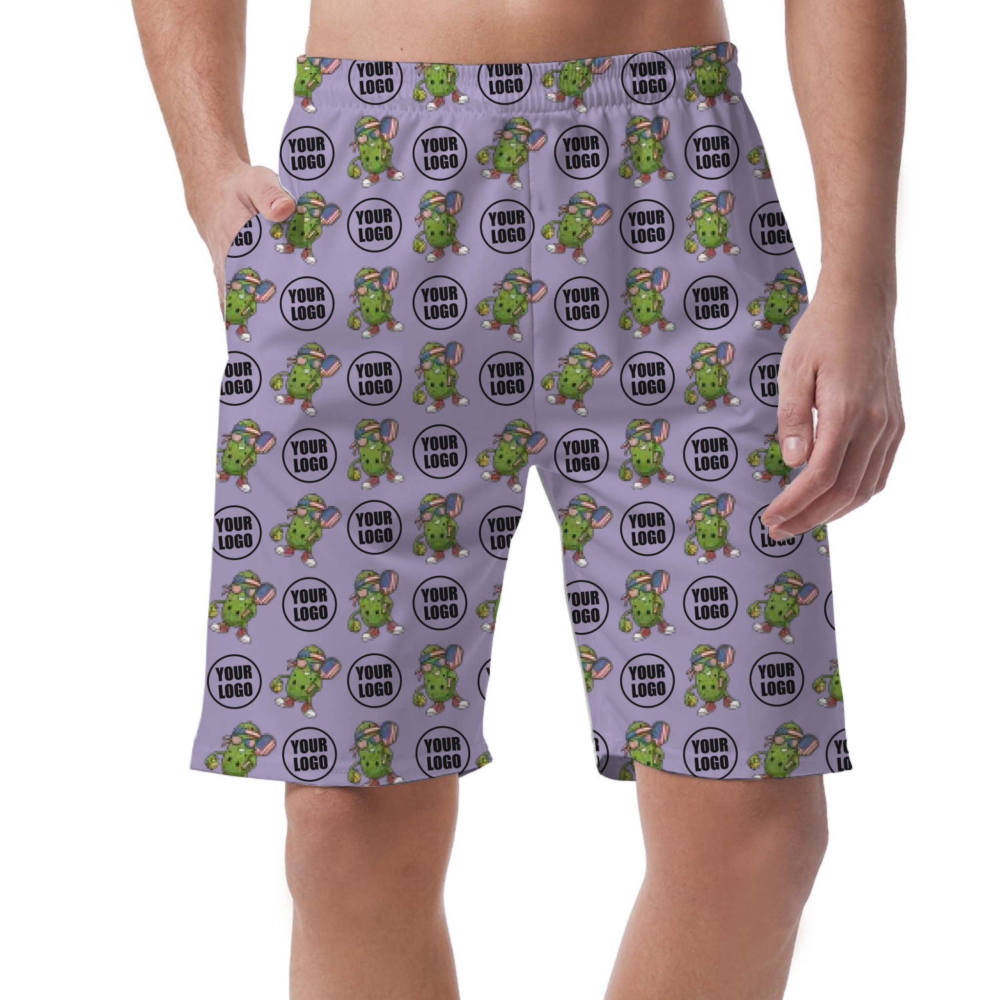 Picklewin Custom Patriotic Pickleball Short Pants For Men