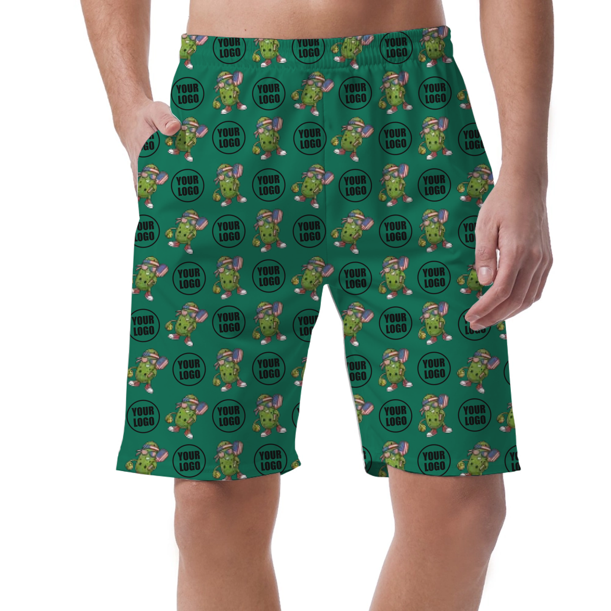 Picklewin Custom Patriotic Pickleball Short Pants For Men