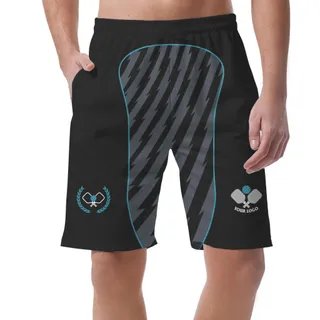 Picklewin Custom Pickleball Logo Men's Short Pants Live Preview – alternate