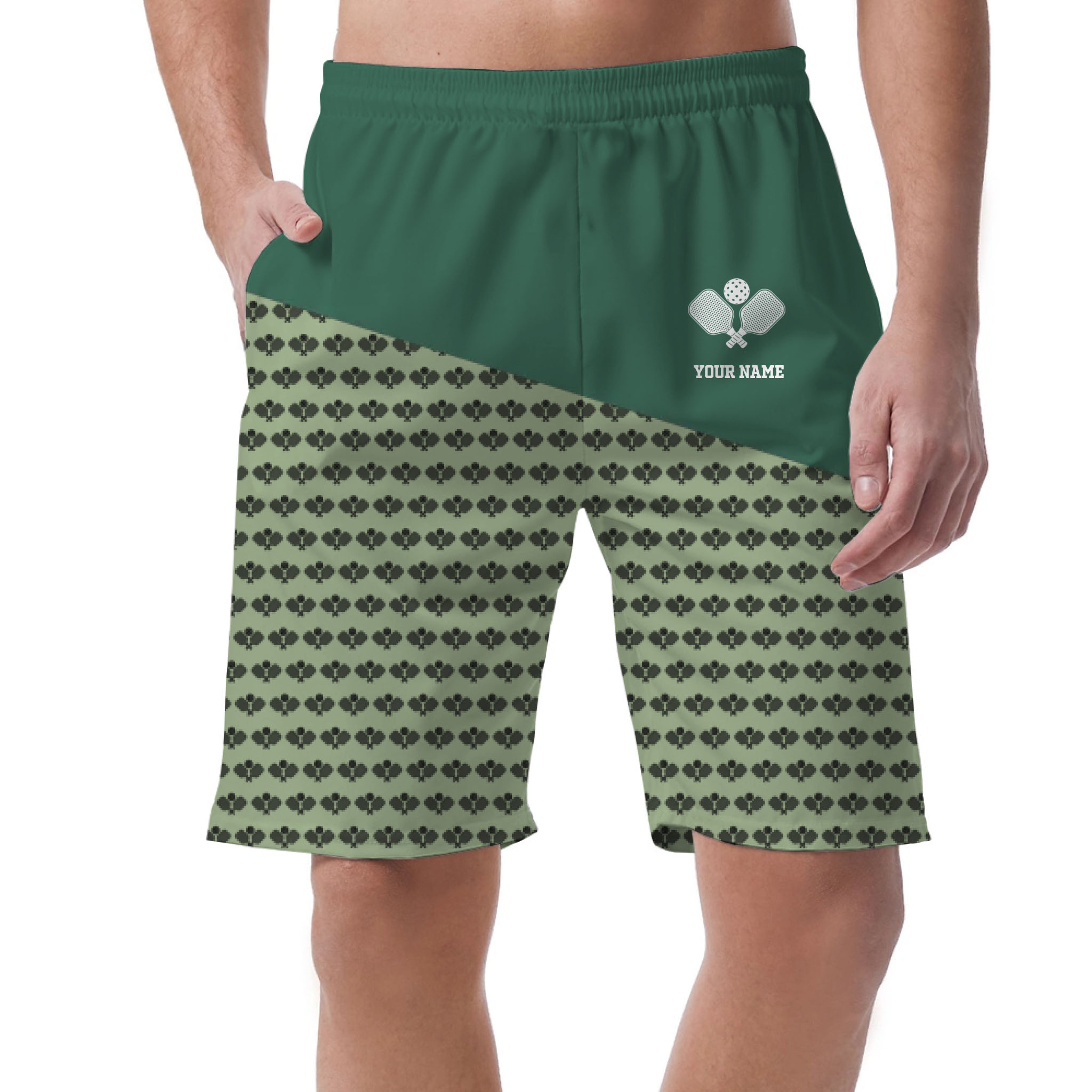 Picklewin Custom Pickleball Men's Short Pants With Your Name