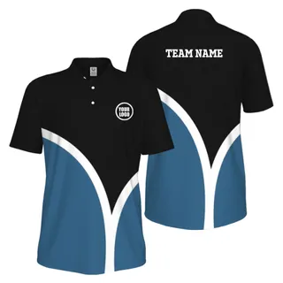 Picklewin Custom Pickleball Smash Shot UV Protection Polo Shirt For Men 
