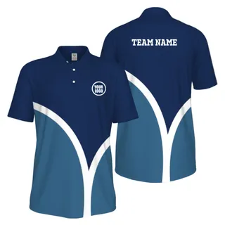 Picklewin Custom Pickleball Smash Shot UV Protection Polo Shirt For Men  – alternate