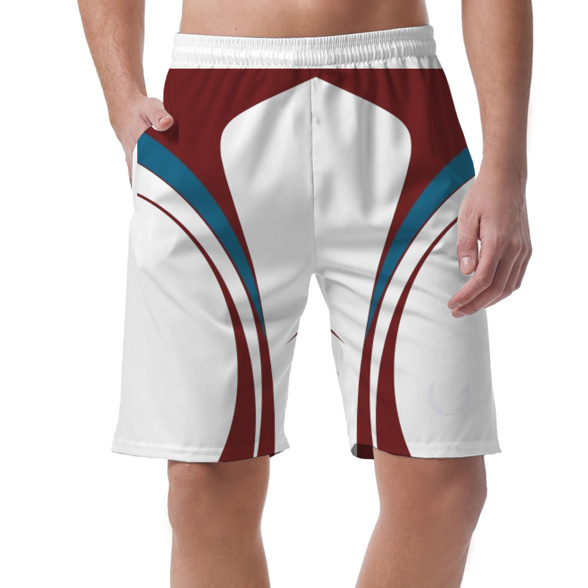 Picklewin Custom Pickleball Team Logo And Name Mens Short Pants 