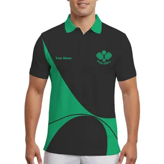 Picklewin Custom Pickleball Team Name  UV Men's Polo Shirt