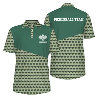 Picklewin Custom Pickleball Team Polo Shirt For Men Live Preview