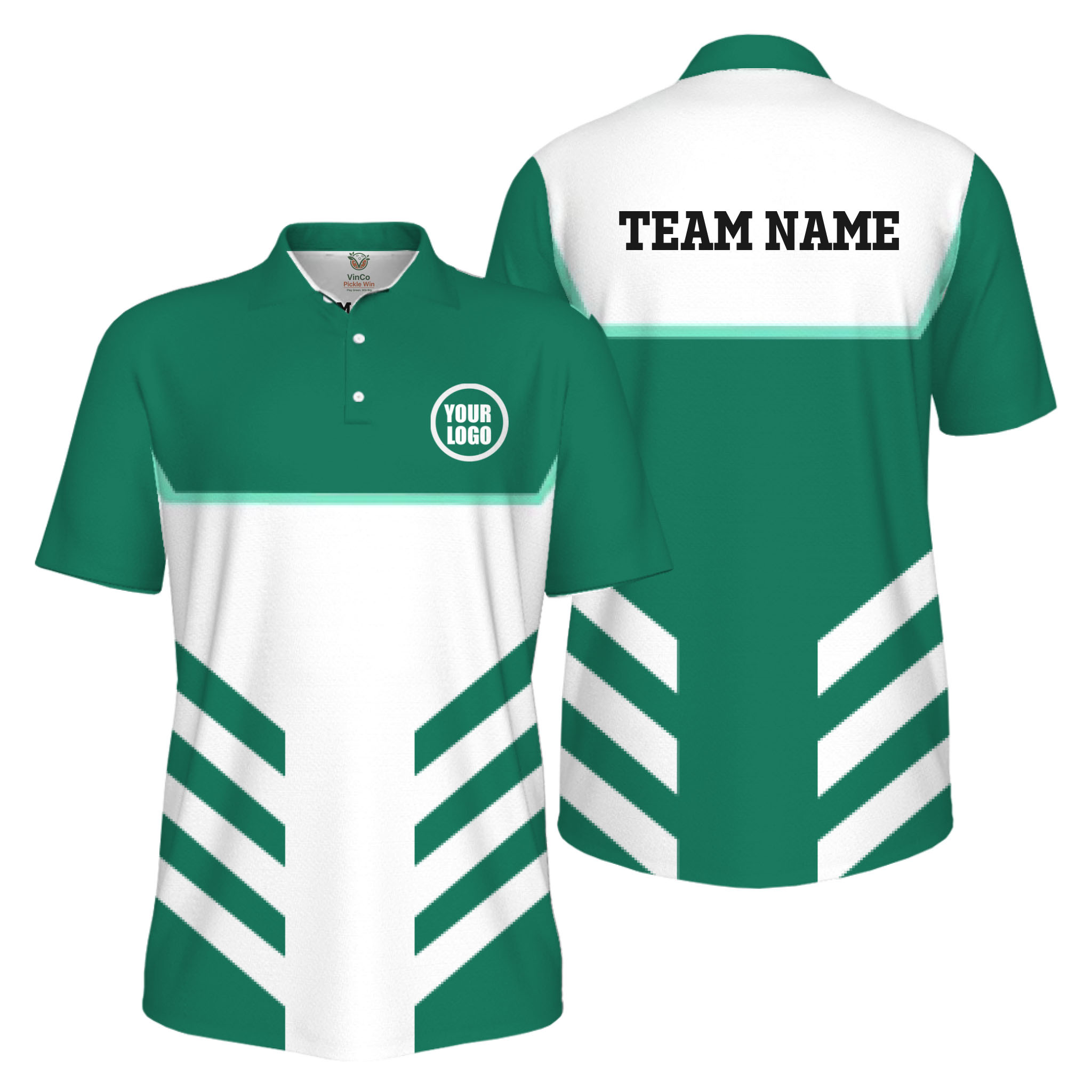 Picklewin Custom Pickleball Team UV Protection Men Polo Shirts