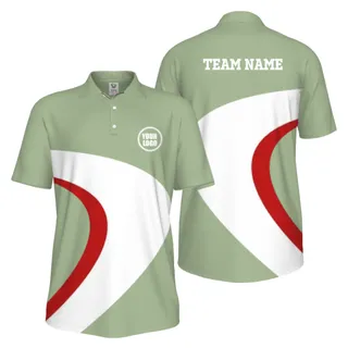 Picklewin Custom Pickleball Team UV Protection Mens Polo Shirt – alternate