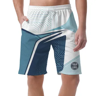 Picklewin Custom Sport Logo Men's Short Pants With Preview Bulk Price – alternate