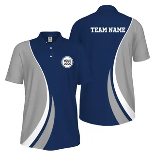 Picklewin Custom Sport Logo Polo Shirt For Men Live Preview Bulk Discount