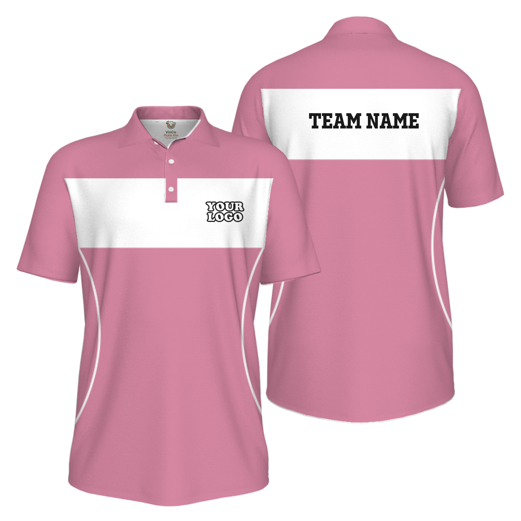 Picklewin Custom Sport UV Protection Men Polo Shirt With Logo And Team Name
