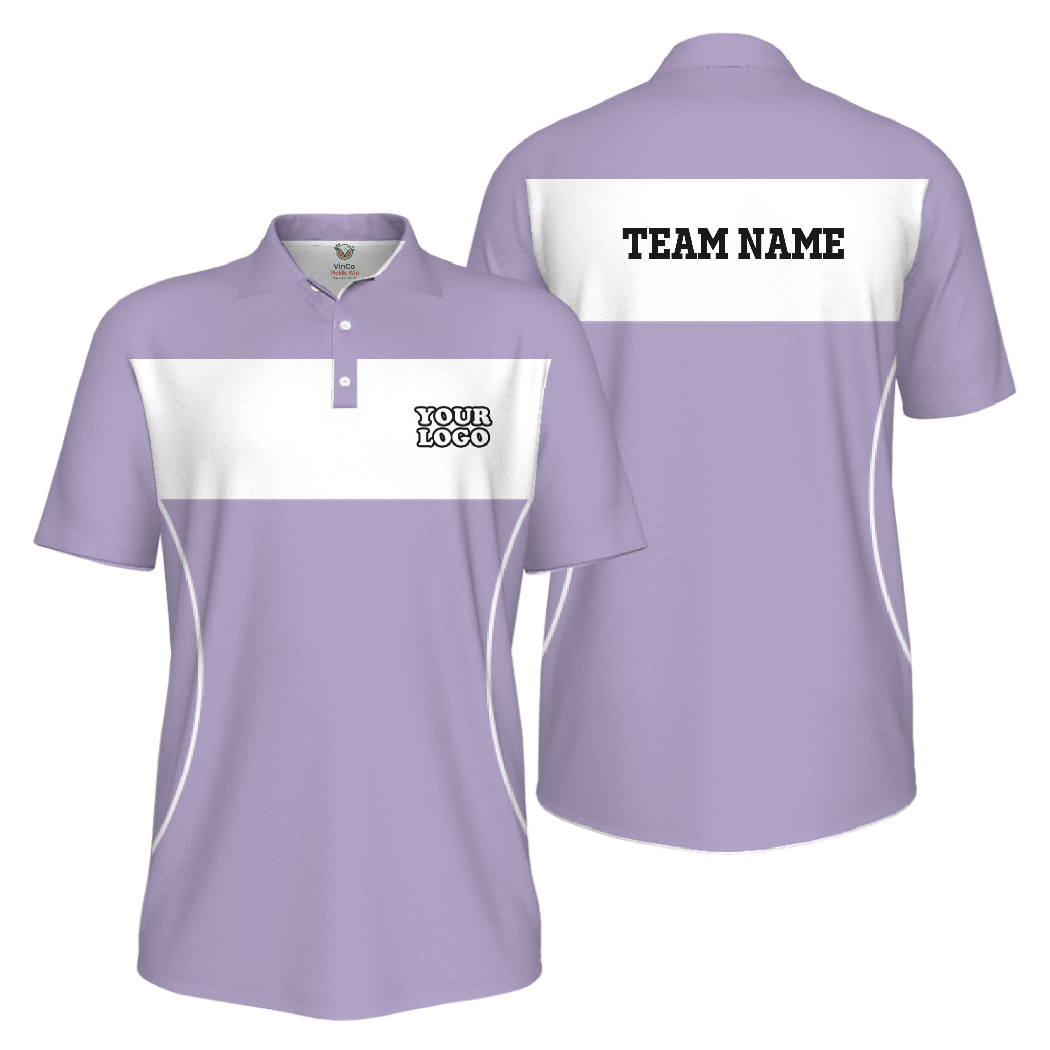 Picklewin Custom Sport UV Protection Men Polo Shirt With Logo And Team Name