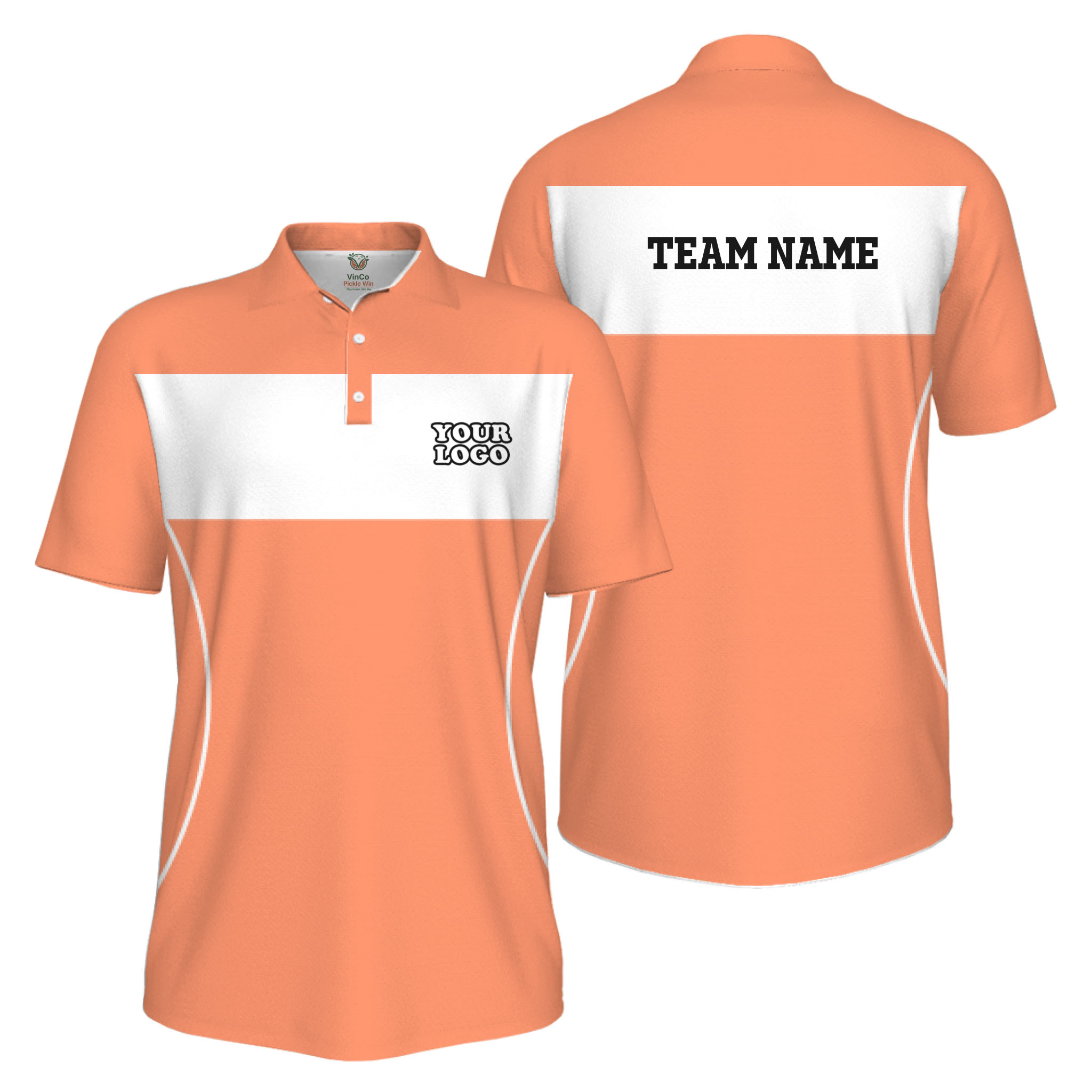 Picklewin Custom Sport UV Protection Men Polo Shirt With Logo And Team Name