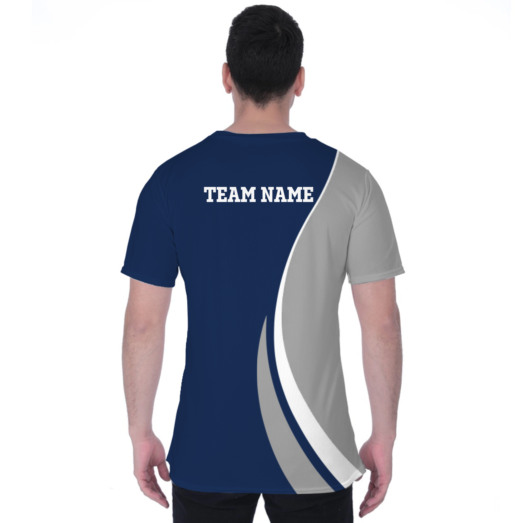 Picklewin Custom Team Logo Moisture-wicking T-shirt For Men  - alternate