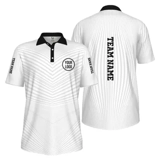Picklewin Custom Team Logo Performance Athletic UV Protection Polo Shirt
