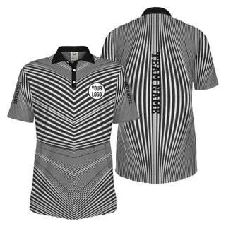 Picklewin Custom Team Logo Performance Athletic UV Protection Polo Shirt – alternate