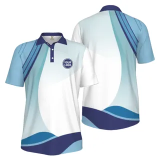 Picklewin Custom Team Logo UV Protection Men Best Sport Polo Shirt 