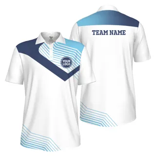 Picklewin Custom Team Logo Uniform Athletic Polo Shirt For Men 