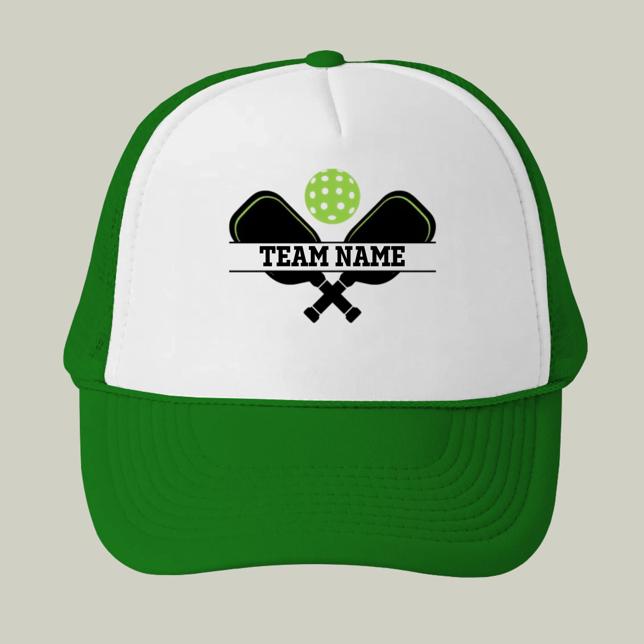 Picklewin Custom Team Name Pickleball Men Trucker Cap Live Preview 
