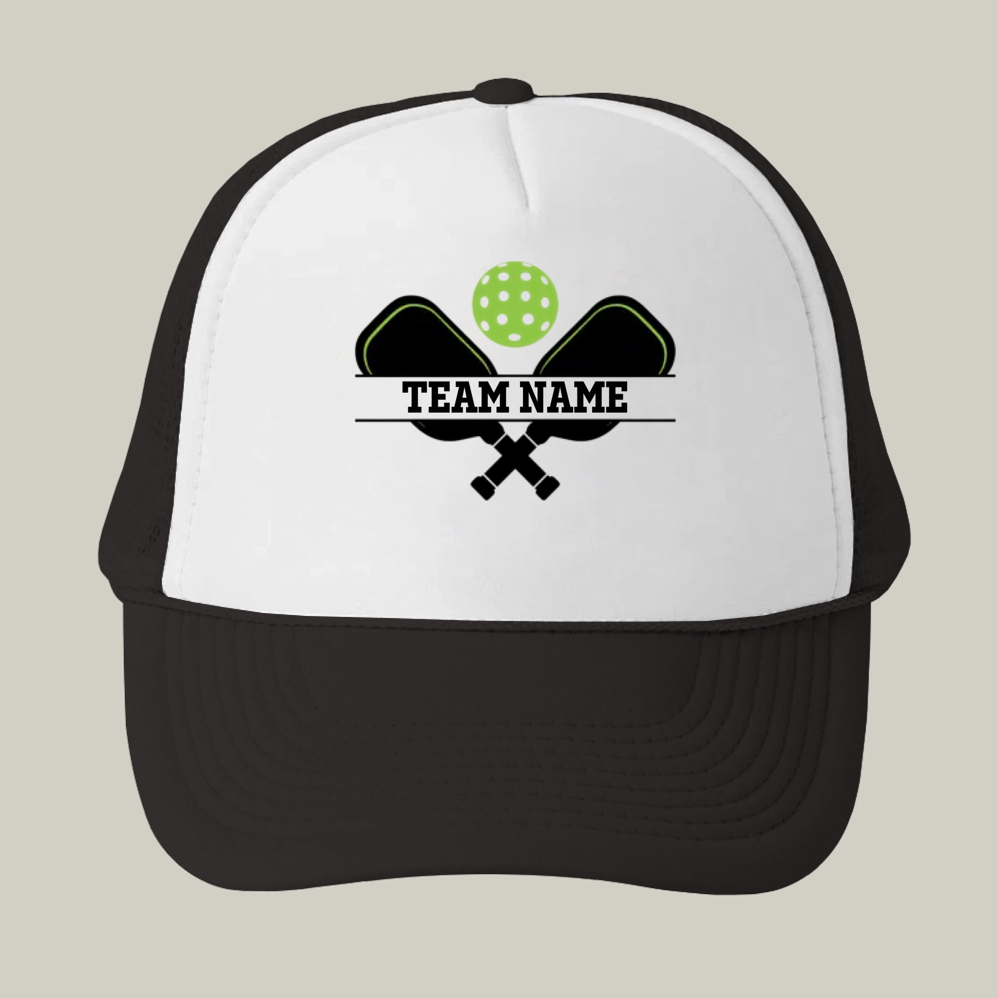 Picklewin Custom Team Name Pickleball Men Trucker Cap Live Preview 