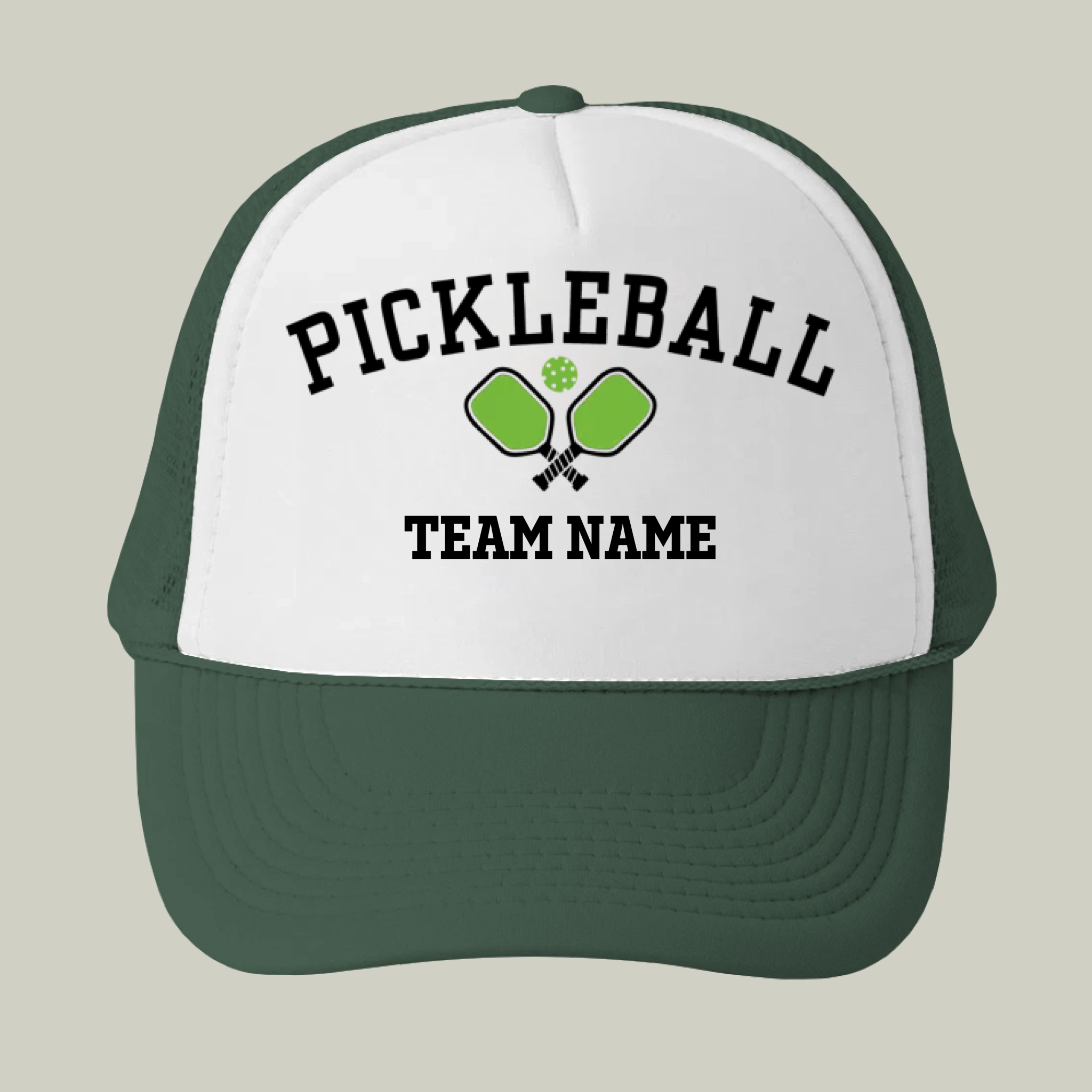 Picklewin Custom Team Name Pickleball Trucker Cap For Men