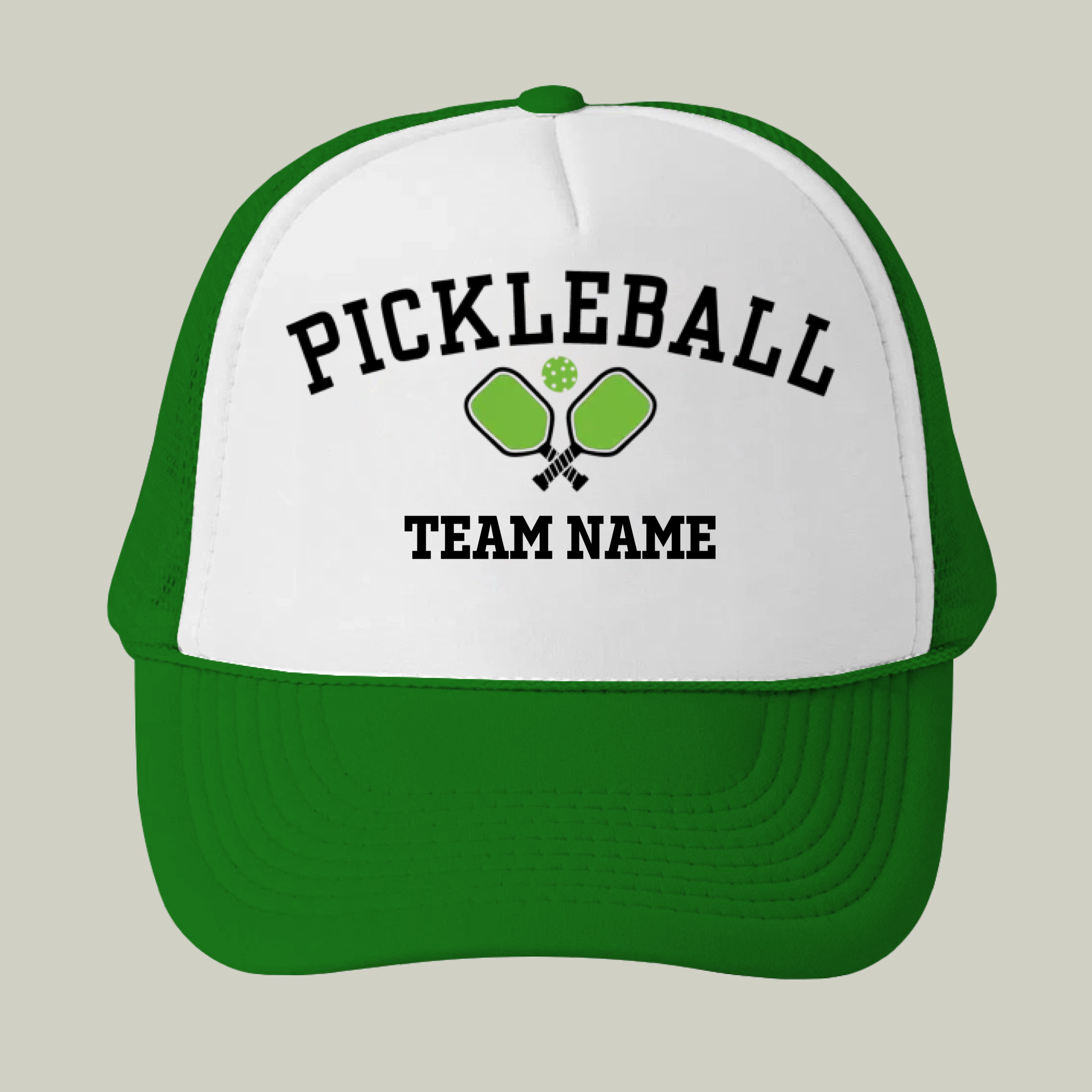 Picklewin Custom Team Name Pickleball Trucker Cap For Men