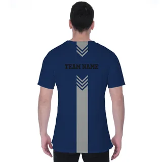 Picklewin Custom Vertical Logo And Team Name Sport T-shirt For Men  – alternate