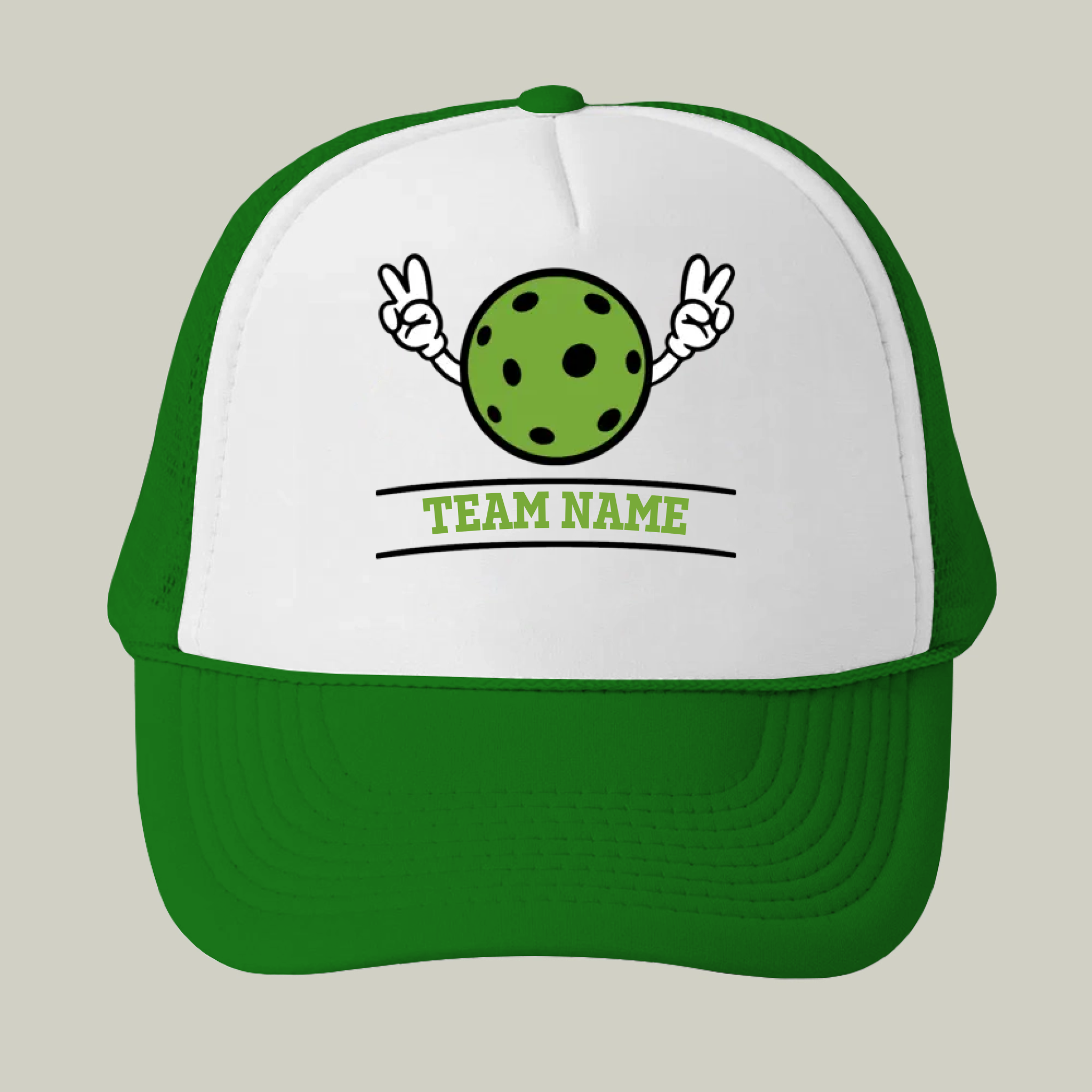 Picklewin Funny Custom Name Pickleball Men Trucker Cap 