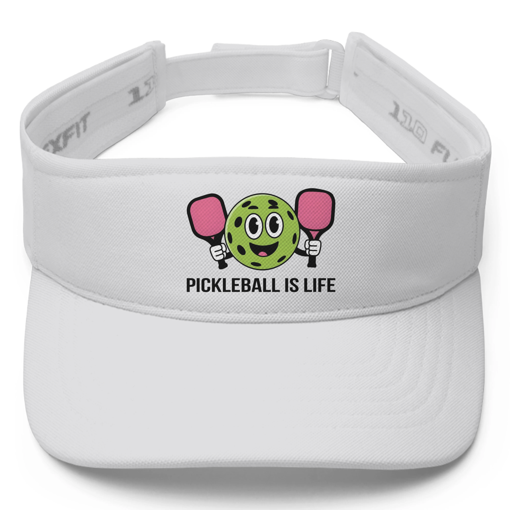 Picklewin Funny Pickleball Is Life Visor