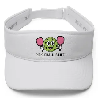 Picklewin Funny Pickleball Is Life Visor